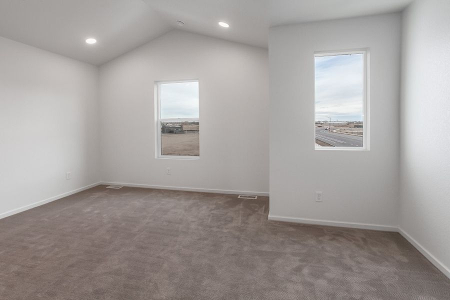 Representative unfurnished interior of a home built from the Sage by Hartford Homes in Prairie Song Cottages, Windsor (Image 47). Representative unfurnished interior of a home built from the Sage by Hartford Homes in Prairie Song Cottages, Windsor (Image 47).