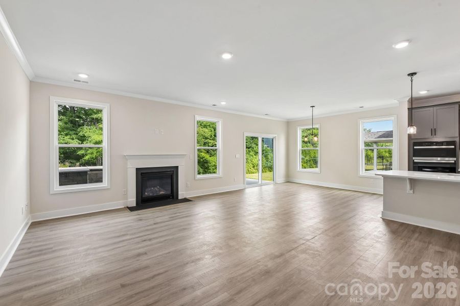 Spacious, unfurnished interior of a new home in Sanctuary at Southgate, Indian Trail (Image 16). Spacious, unfurnished interior of a new home in Sanctuary at Southgate, Indian Trail (Image 16).