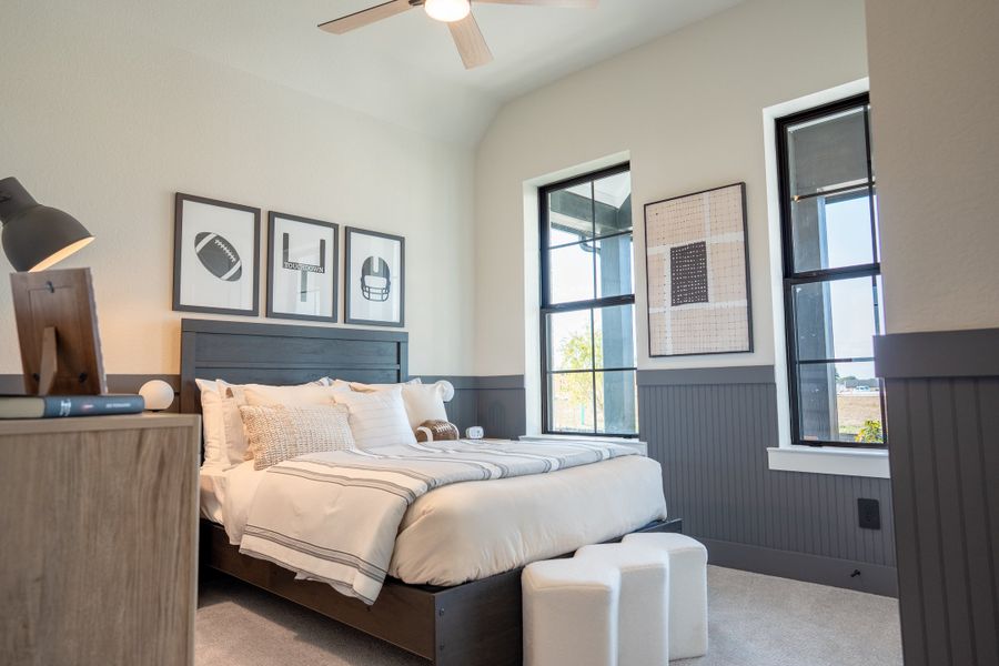 Representative furnished interior of a home built from the Crockett by Beazer Homes in Timber Hollow, Magnolia (Image 10).
