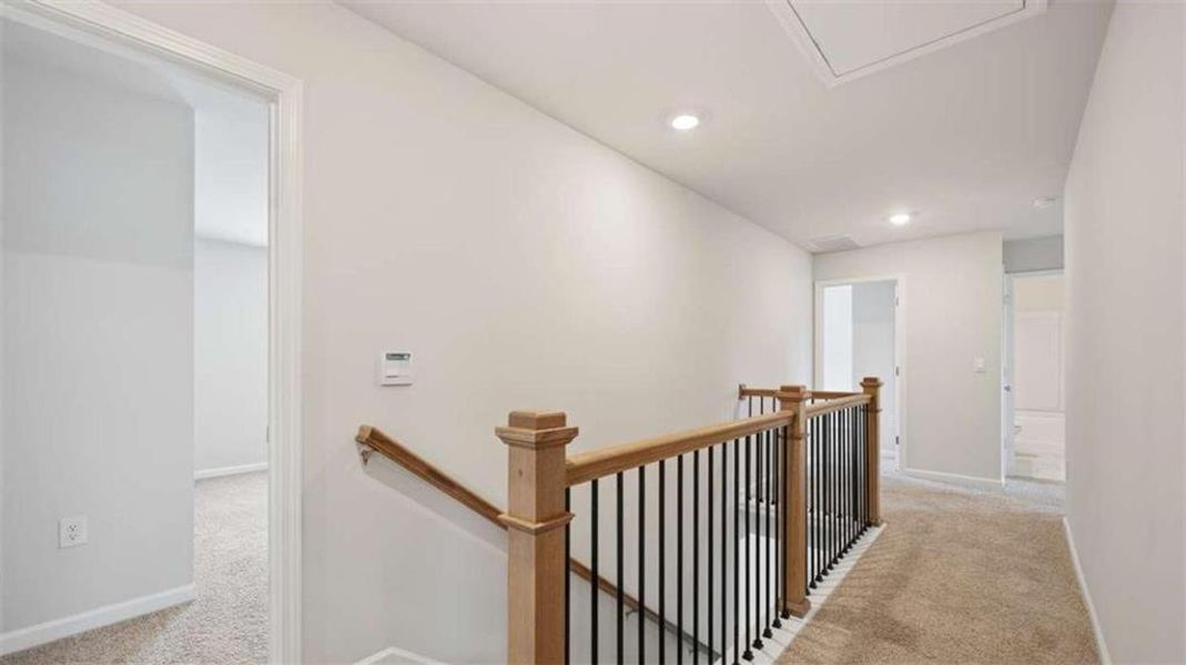 Spacious, unfurnished interior of a new home in The Gates at Pates Creek, Hampton (Image 31).