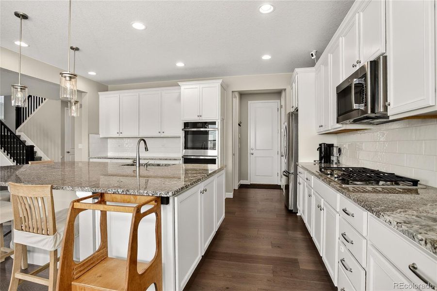 Furnished interior view inside a new home in , Littleton (Image 31).