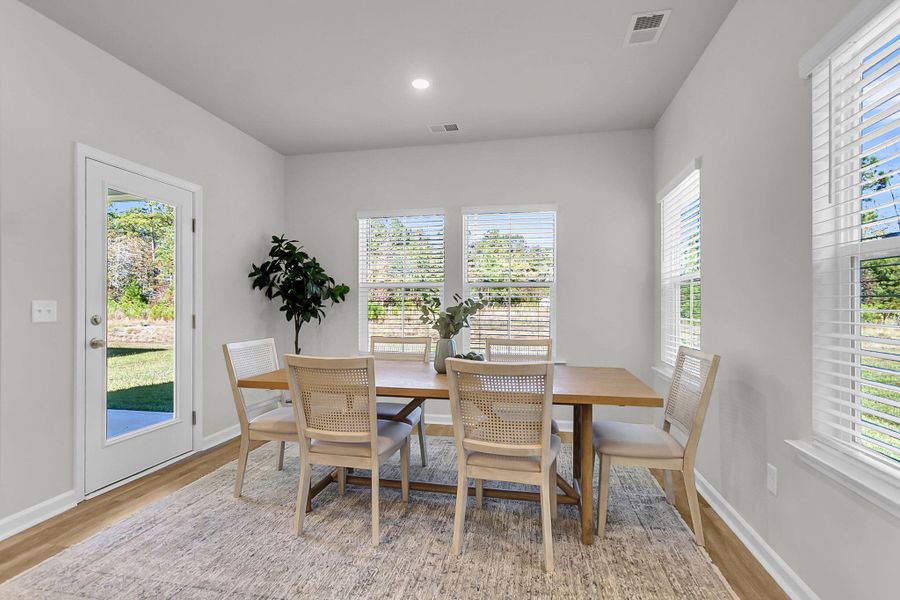 Furnished interior view inside a new home in Wildcat Chase, Summerville (Image 32).