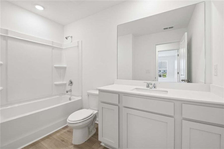 Furnished interior view inside a new home in The Pointe at Heron Bay, Locust Grove (Image 13).