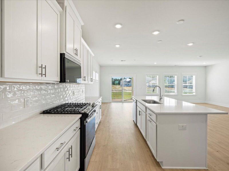 Furnished interior view inside a new home in The Coves at Lakes of Cane Bay, Summerville (Image 24). Furnished interior view inside a new home in The Coves at Lakes of Cane Bay, Summerville (Image 24).