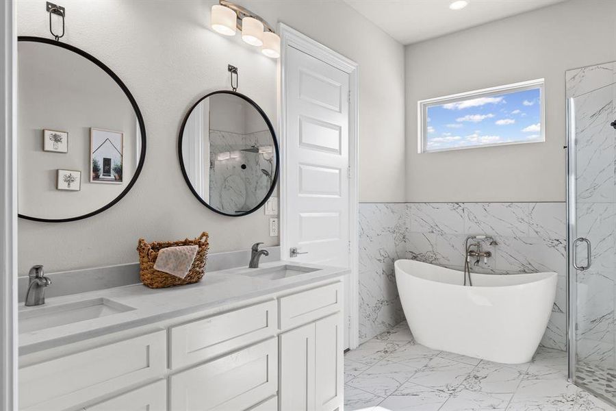 Furnished interior view inside a new home in , Leonard (Image 6).