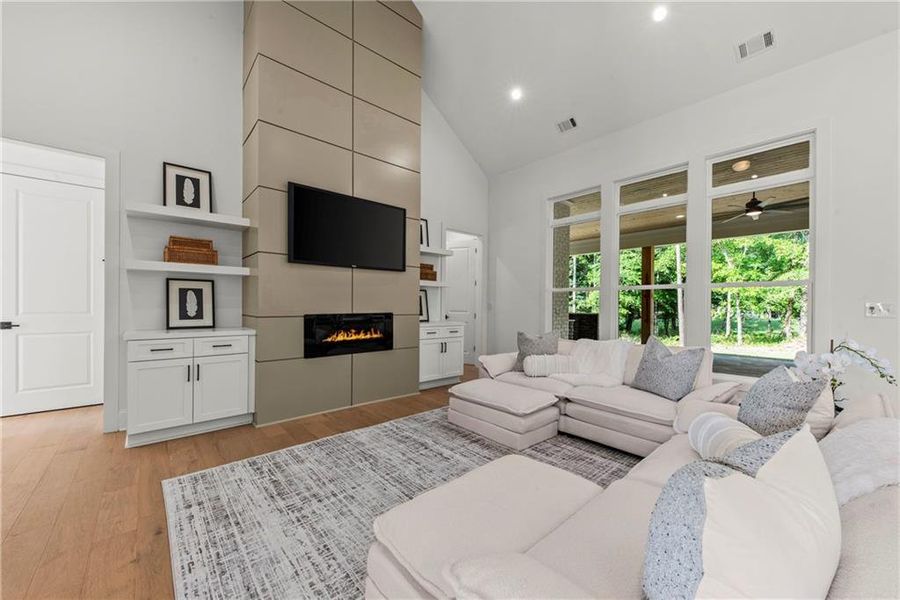 Furnished interior view inside a new home in , Greensboro (Image 33).