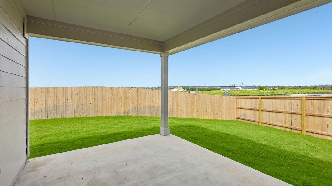 Exterior details and patio area of a home in Carillon, Manor (Image 28). Exterior details and patio area of a home in Carillon, Manor (Image 28).