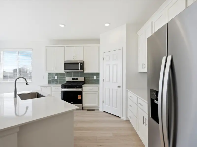 Furnished interior view inside a new home in Meridian Ranch, Peyton (Image 8).