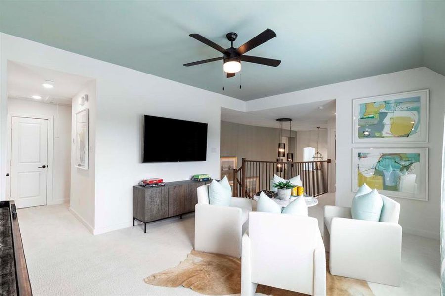 Furnished interior view inside a new home in Gateway Village - The Reserve, Denison (Image 37).