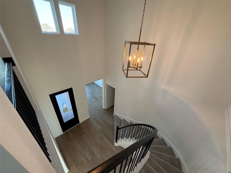 Furnished interior view inside a new home in Austin Point, Richmond (Image 9).