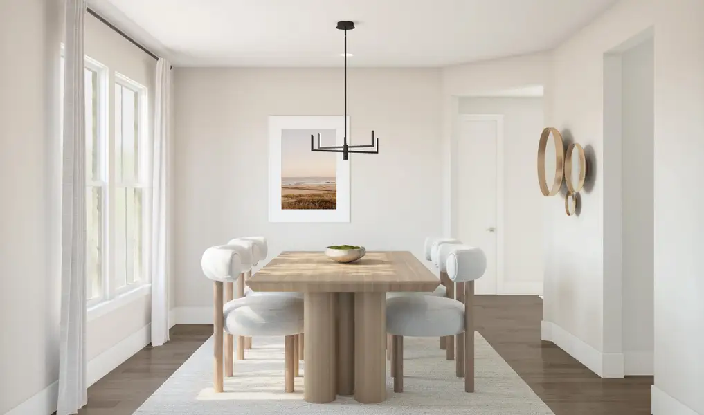 Furnished interior view inside a new home in Liberty Hill Farm, Mount Pleasant (Image 3).