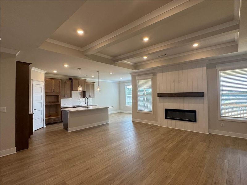 Spacious, unfurnished interior of a new home in Rosewood Lake Preserve, Hoschton (Image 24).