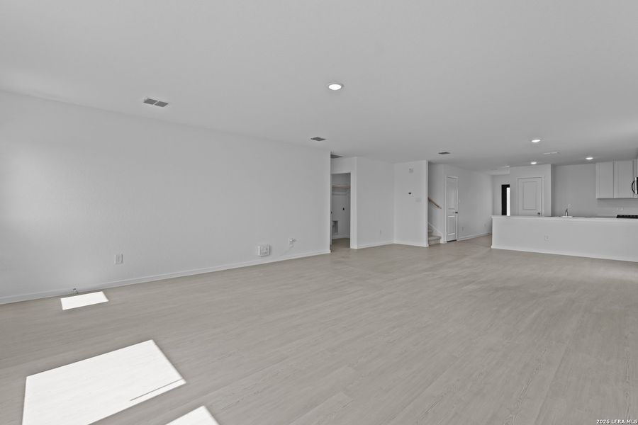 Spacious, unfurnished interior of a new home in Hightop Ridge, Converse (Image 32).