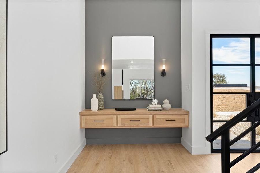 Furnished interior view inside a new home in , Belton (Image 17).