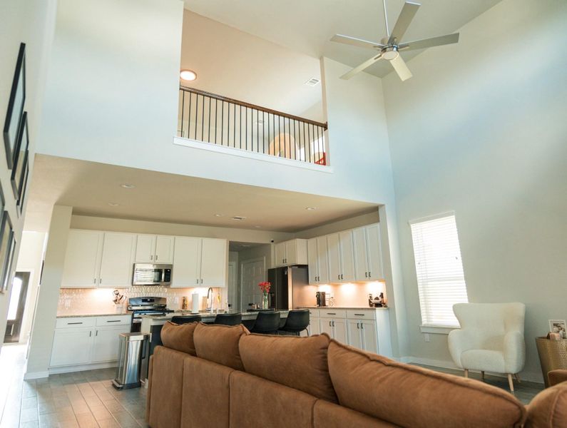 Furnished interior view inside a new home in , Conroe (Image 27). Furnished interior view inside a new home in , Conroe (Image 27).