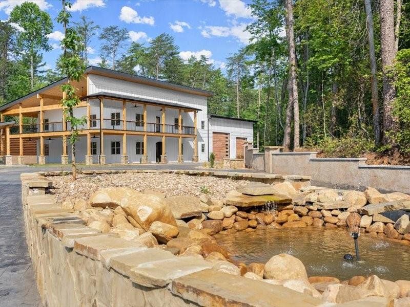 Exterior details and patio area of a home in , Dahlonega (Image 57).