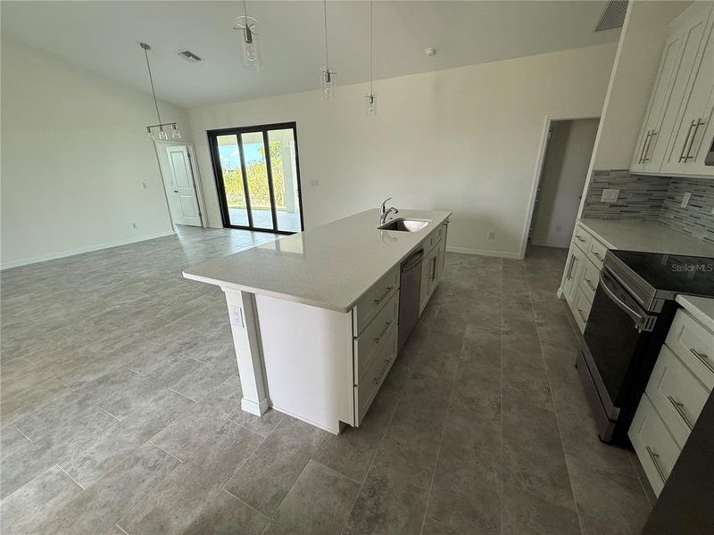 In-progress construction of a new home in , Cape Coral, FL (Image 16).