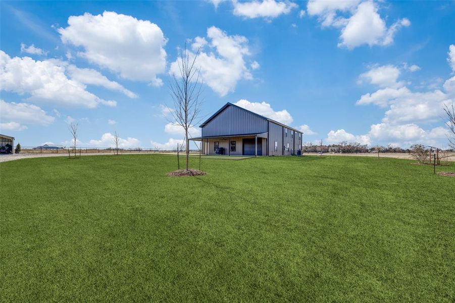 Another view from the back of property.