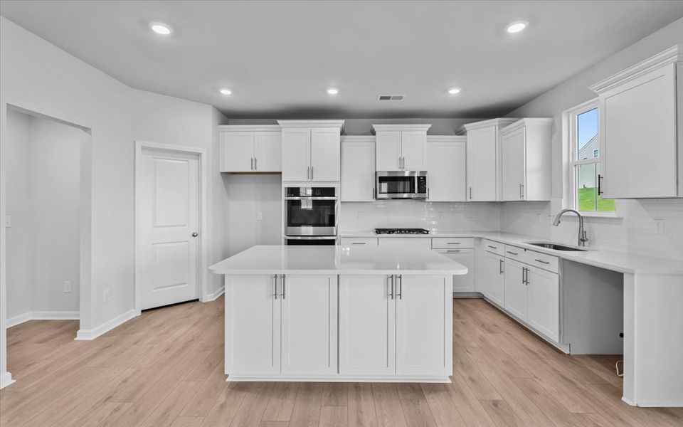 Furnished interior view inside a new home in Fieldstone, Lexington (Image 8).
