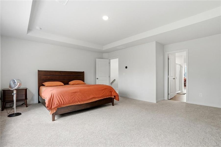 Furnished interior view inside a new home in Ellorie Estates, Dawsonville (Image 16).