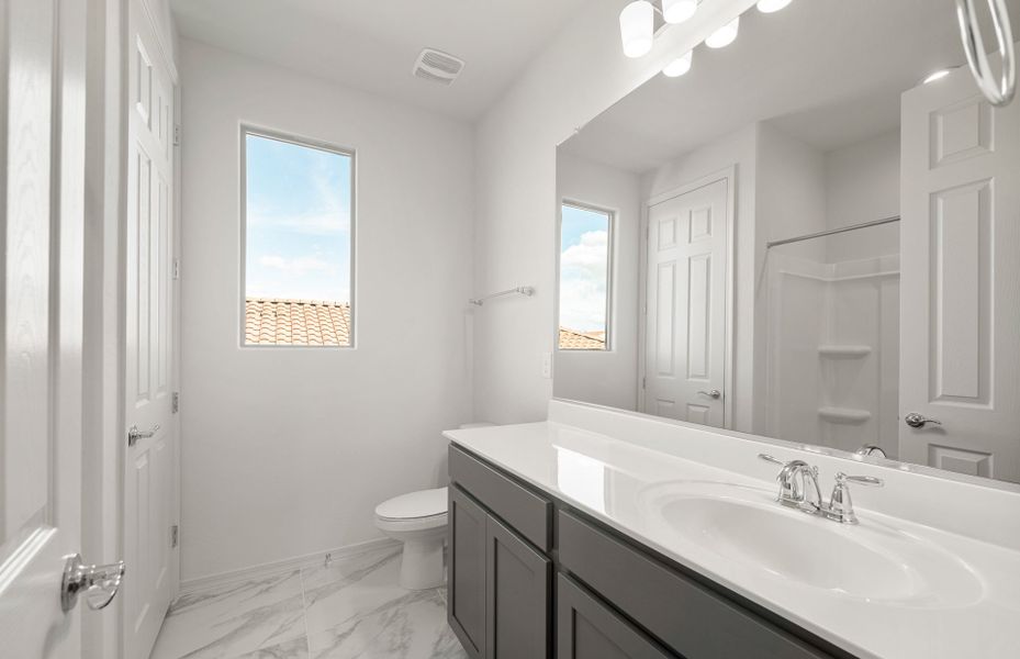 Furnished interior view inside a new home in Allen Ranches, Litchfield Park (Image 9).