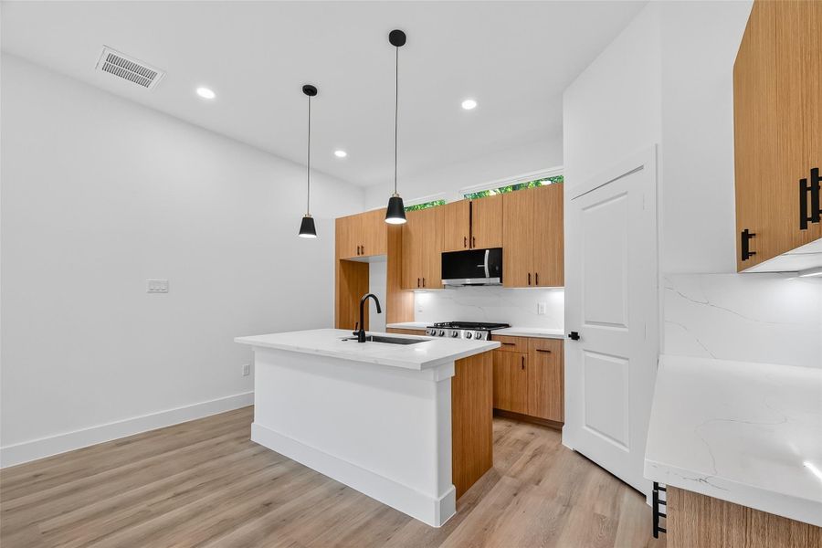 Furnished interior view inside a new home in , Houston (Image 8). Furnished interior view inside a new home in , Houston (Image 8).