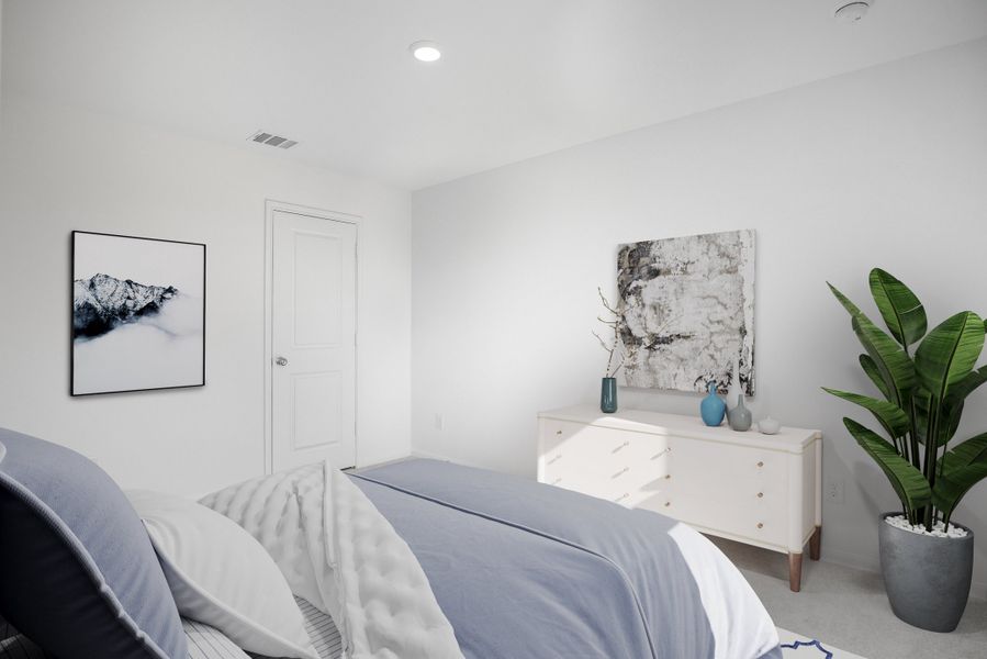 Furnished interior view inside a new home in Hockley Meadows, Hockley (Image 11).