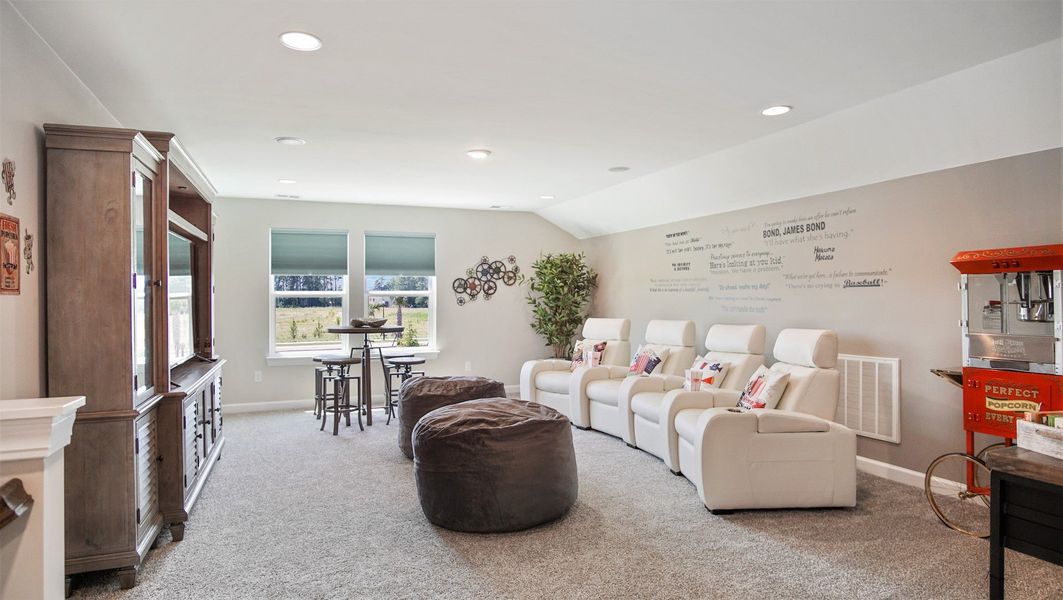 Representative furnished interior of a home built from the The Seashore Multi-Gen by Chesapeake Homes in Traditions at Carolina Forest, Myrtle Beach (Image 17). Representative furnished interior of a home built from the The Seashore Multi-Gen by Chesapeake Homes in Traditions at Carolina Forest, Myrtle Beach (Image 17).