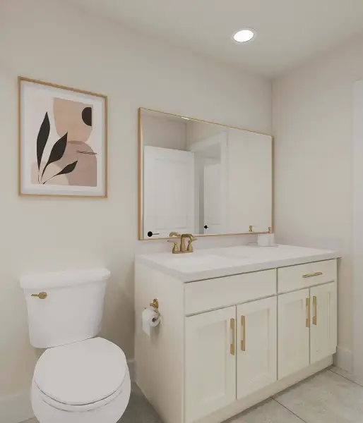Representative furnished interior of a home built from the Palomino by Tri Pointe Homes in Enclave At Canyon Ranch, Corinth (Image 10).