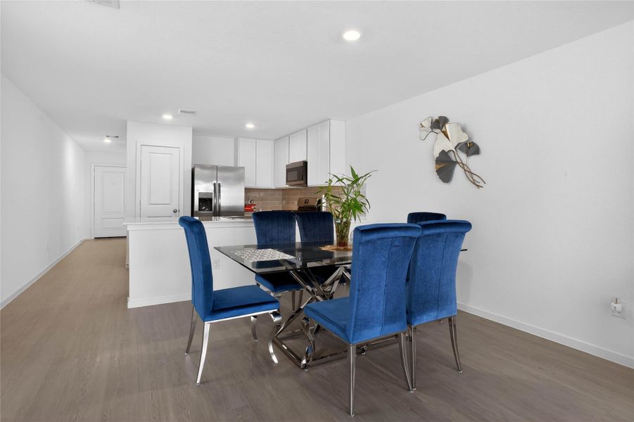 Furnished interior view inside a new home in Anniston, Katy (Image 31).