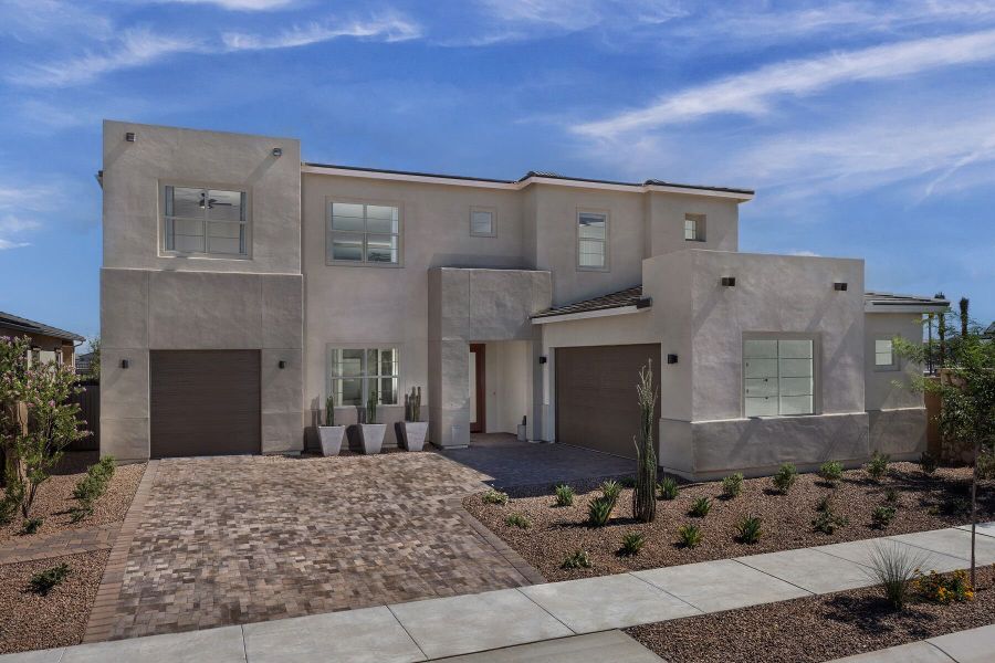 Representative exterior photo of a completed home built from the Sage by Mattamy Homes in Empire Pointe, Queen Creek, AZ (Image 25).