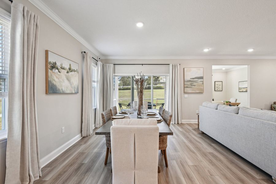 Furnished interior view inside a new home in Silver Springs Shores, Ocala (Image 10). Furnished interior view inside a new home in Silver Springs Shores, Ocala (Image 10).