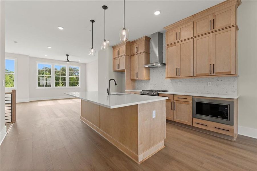 Furnished interior view inside a new home in , Alpharetta (Image 15).