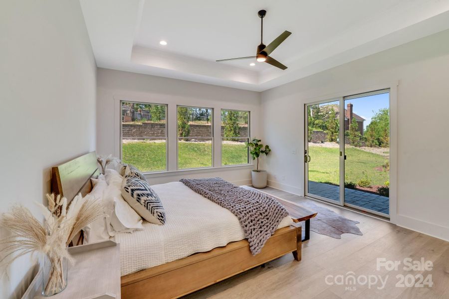 Furnished interior view inside a new home in , Charlotte (Image 10).