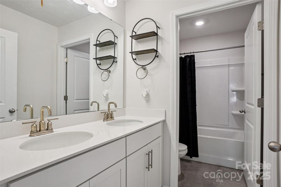 Furnished interior view inside a new home in Falls Cove, Troutman (Image 22).