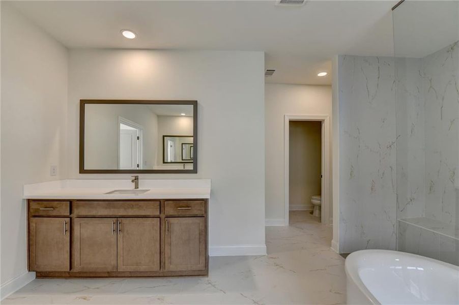 Furnished interior view inside a new home in , Cumming (Image 7).