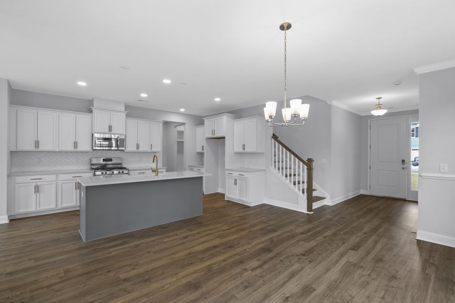 Furnished interior view inside a new home in Wildcat Chase, Summerville (Image 8).