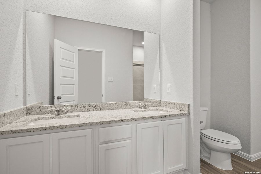 Furnished interior view inside a new home in Melissa Ranch, San Antonio (Image 12). Furnished interior view inside a new home in Melissa Ranch, San Antonio (Image 12).
