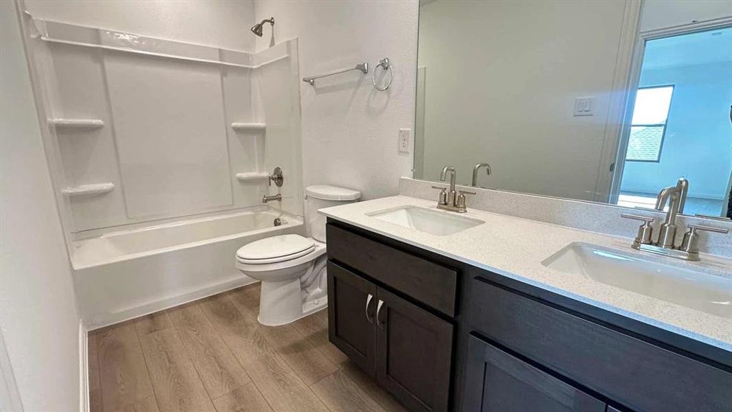 Furnished interior view inside a new home in Gateway Parks, Forney (Image 6). Furnished interior view inside a new home in Gateway Parks, Forney (Image 6).