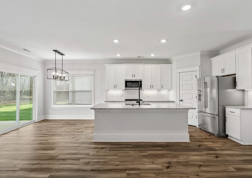 You will love the spacious chef-ready kitchen.