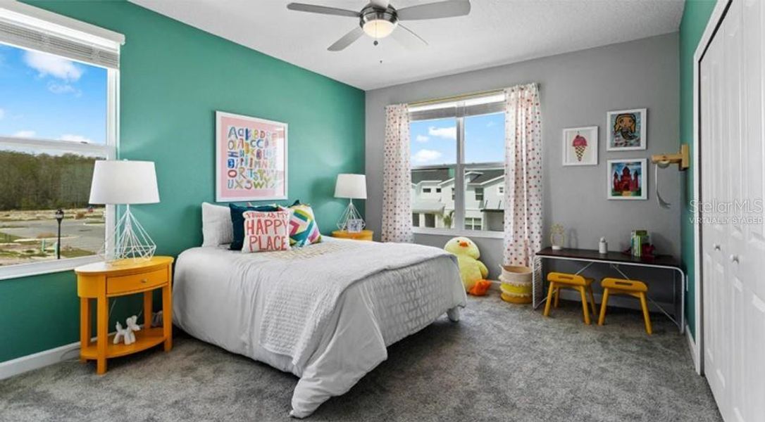 Virtually staged. Virtually staged.