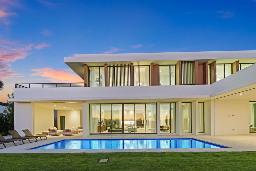 Exterior details and patio area of a home in , Palm Beach Gardens (Image 38).