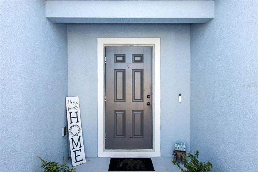 Entrance into home