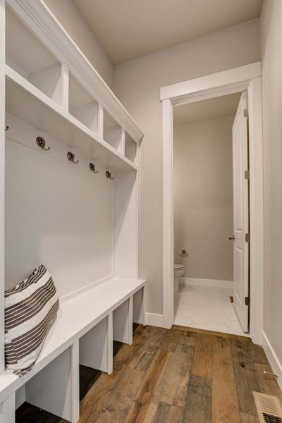 Mudroom - Not Actual Home - Finishes May Vary