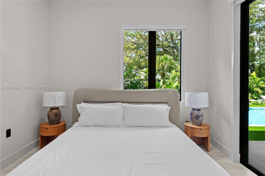 Furnished interior view inside a new home in , Miami (Image 17).