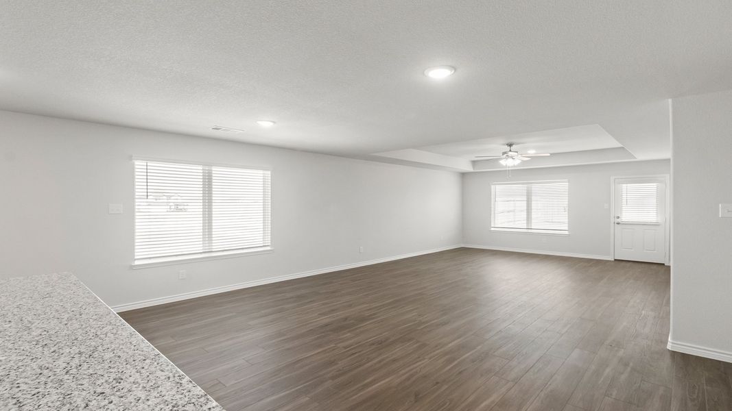 Dining and family room