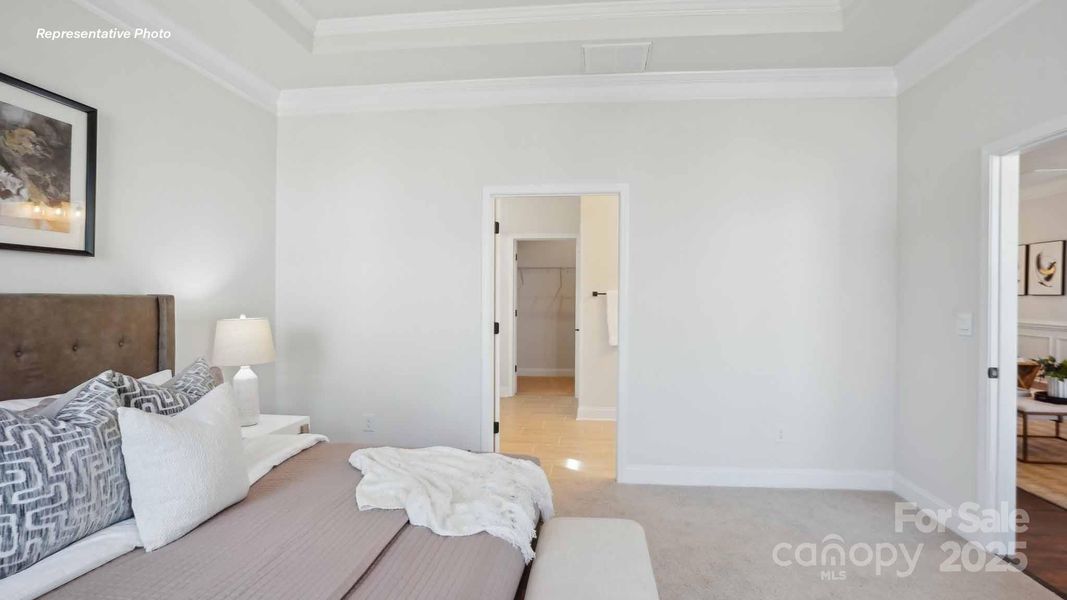 Furnished interior view inside a new home in Sylvan Creek, Denver (Image 21).