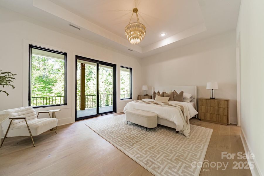 Furnished interior view inside a new home in , Denver (Image 33).