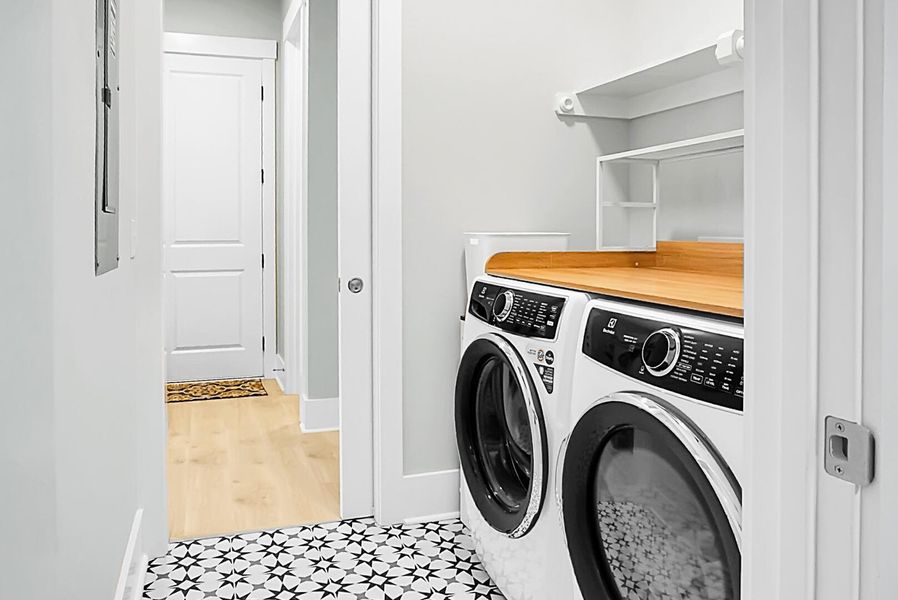 Furnished interior view inside a new home in , Summerville (Image 31).