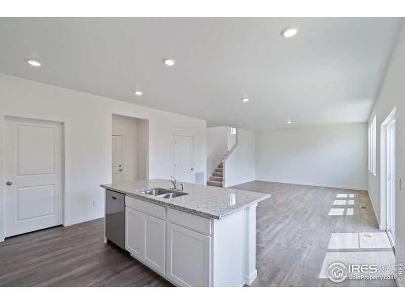 Furnished interior view inside a new home in Northridge Estates, Greeley (Image 4).